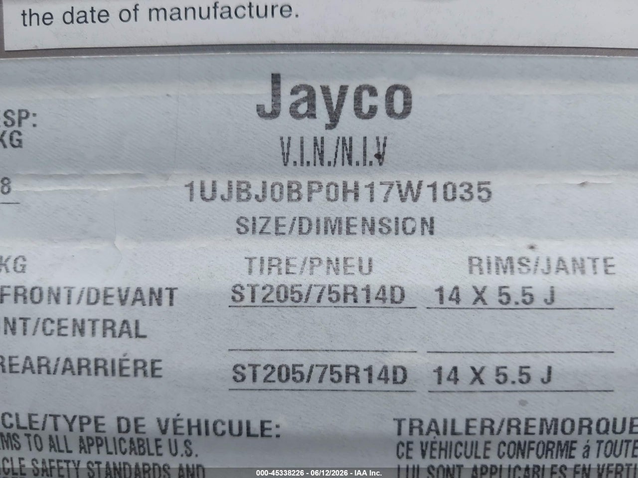 2017 JAYCO JAY FLIGHT   thumbnail 10