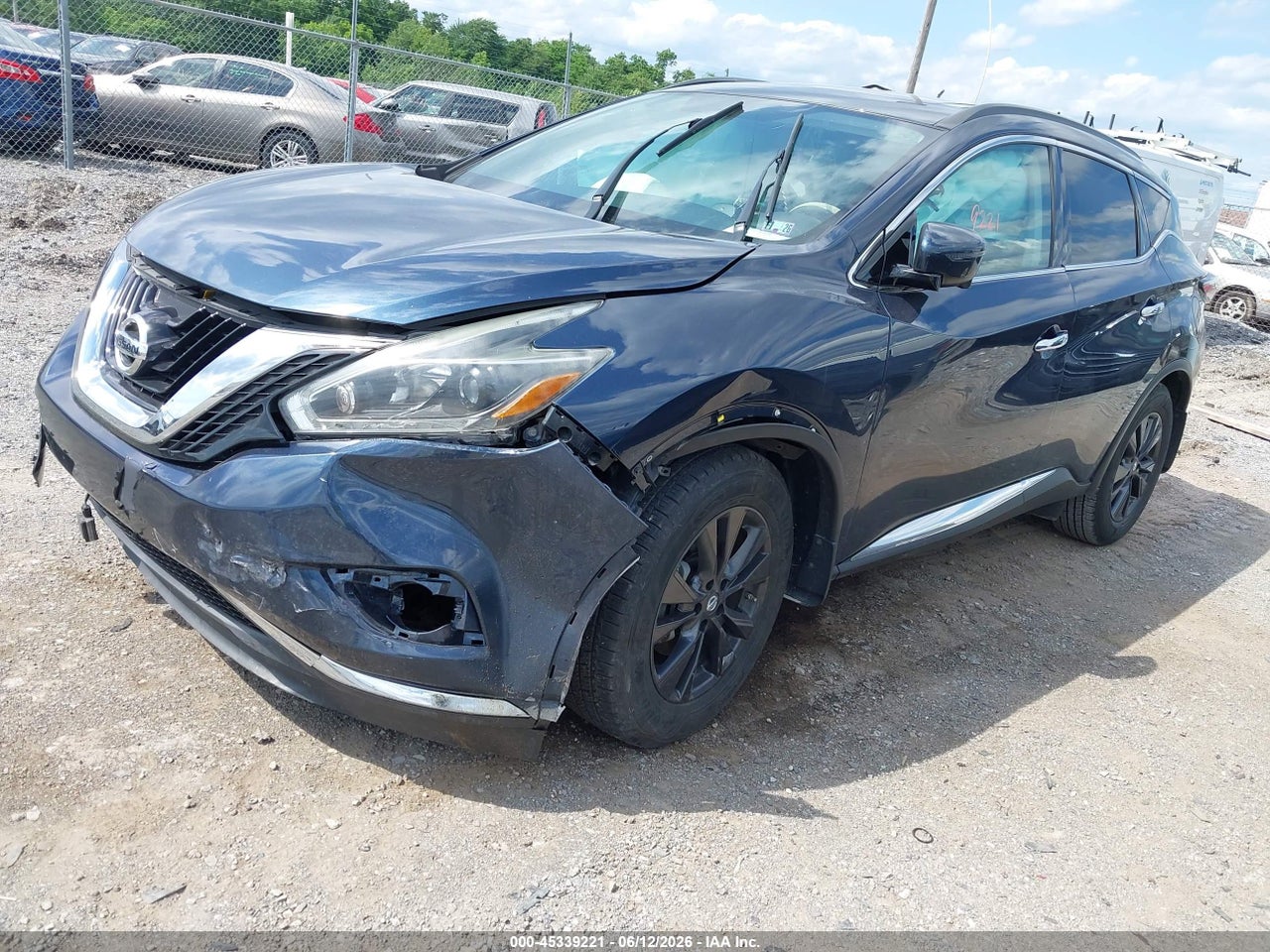 2018 NISSAN MURANO SV thumbnail 3