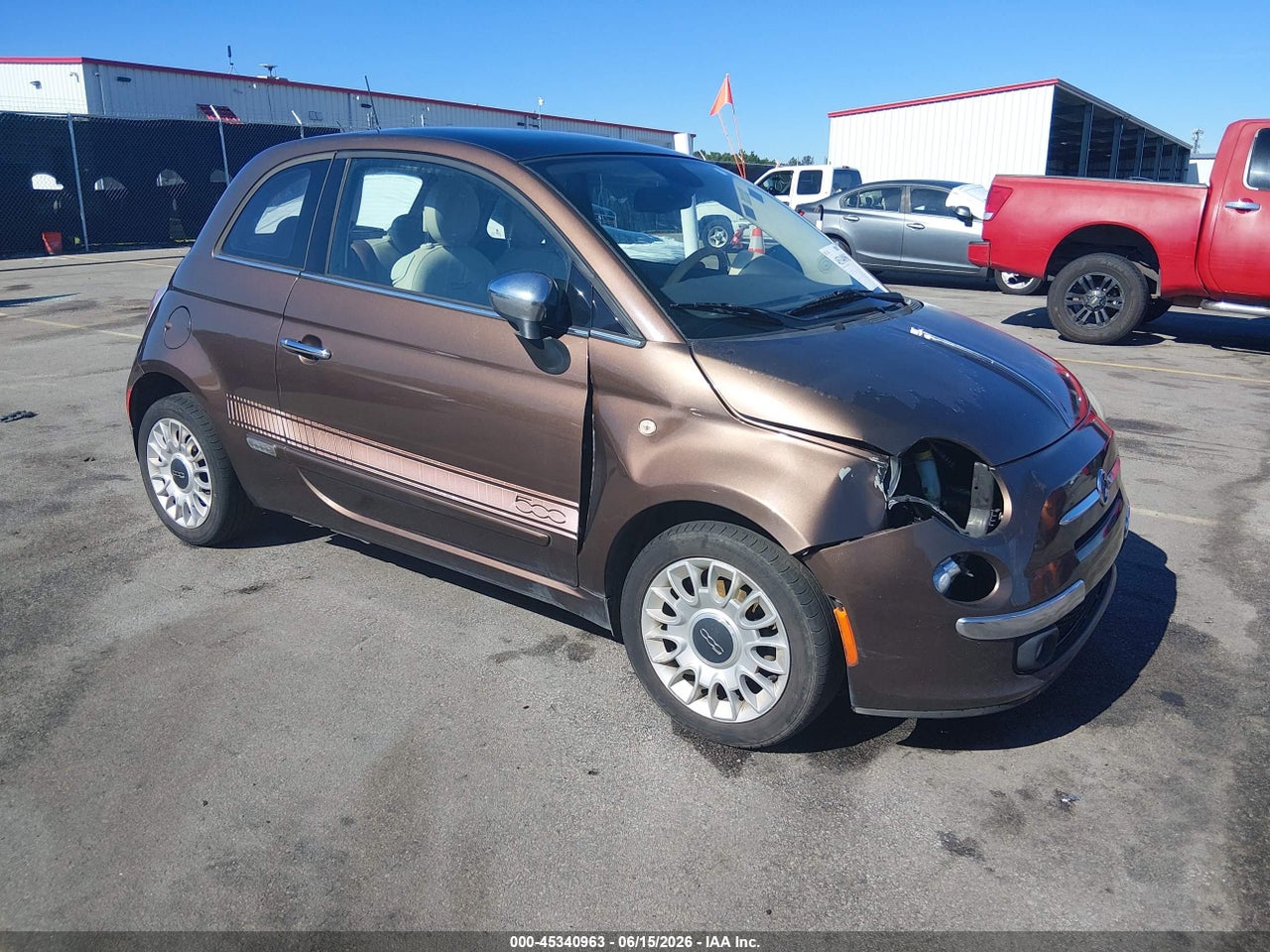 2013 FIAT 500 LOUNGE thumbnail 2