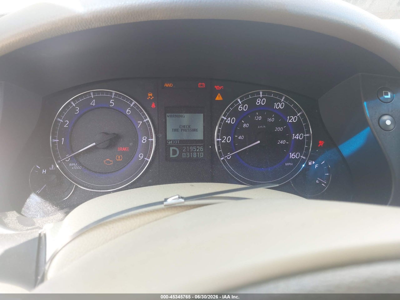 2011 INFINITI EX35 JOURNEY thumbnail 8