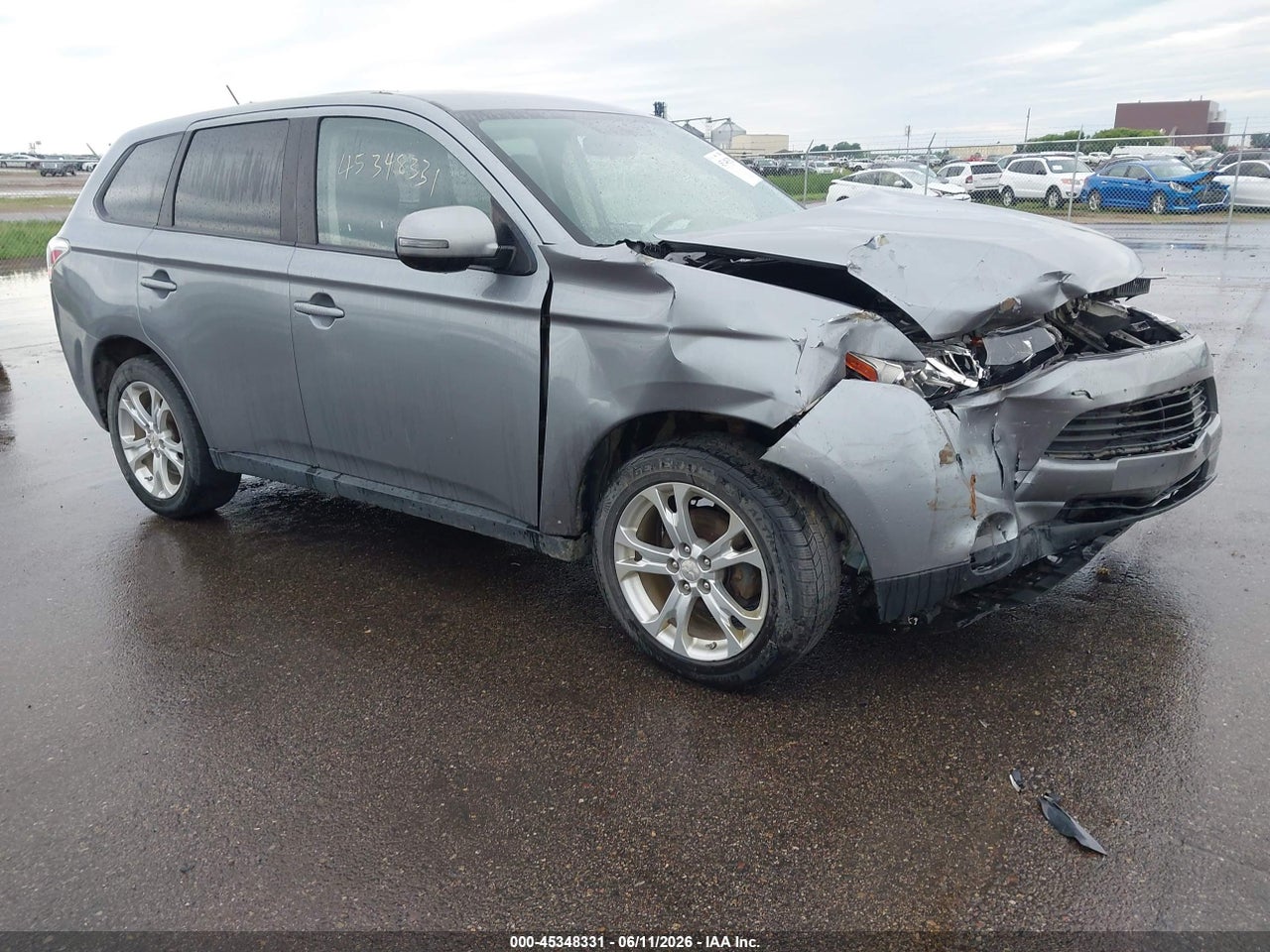 2014 MITSUBISHI OUTLANDER SE thumbnail 2