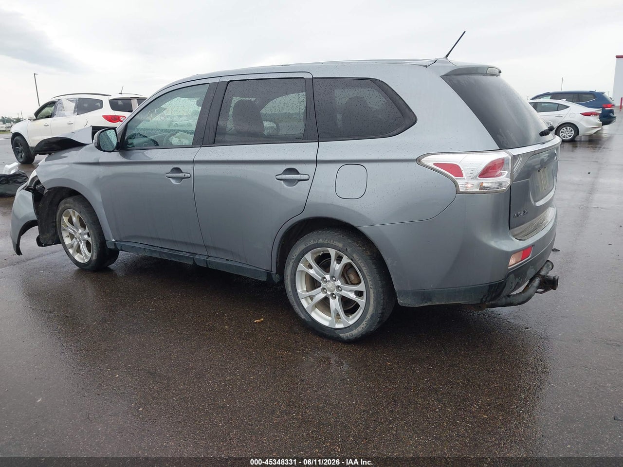 2014 MITSUBISHI OUTLANDER SE thumbnail 4