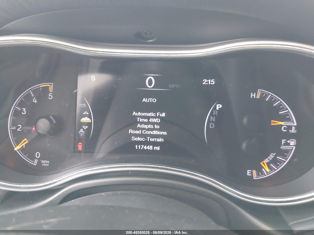 2016 JEEP GRAND CHEROKEE HIGH ALTITUDE thumbnail 8