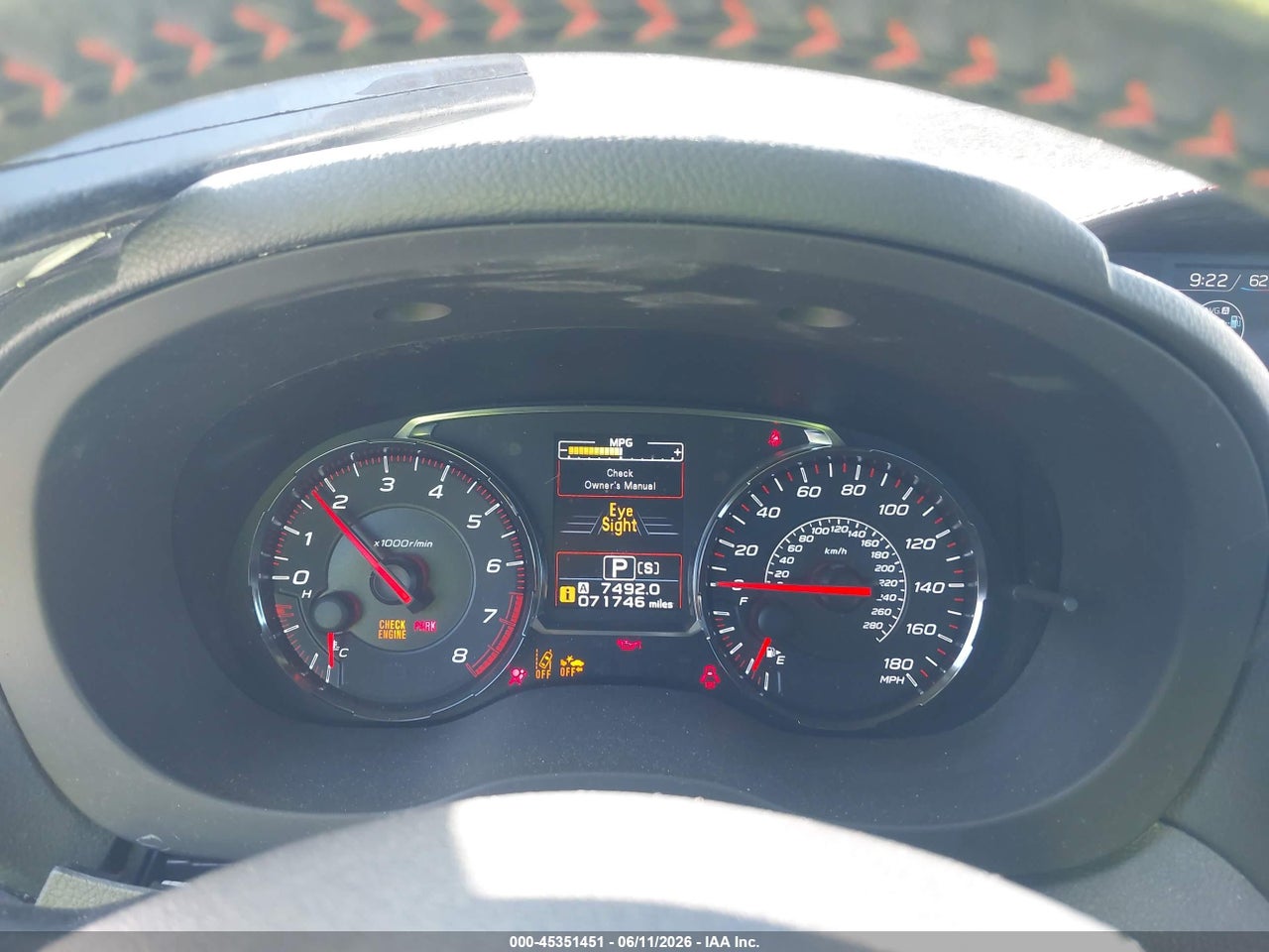 2019 SUBARU WRX PREMIUM thumbnail 8