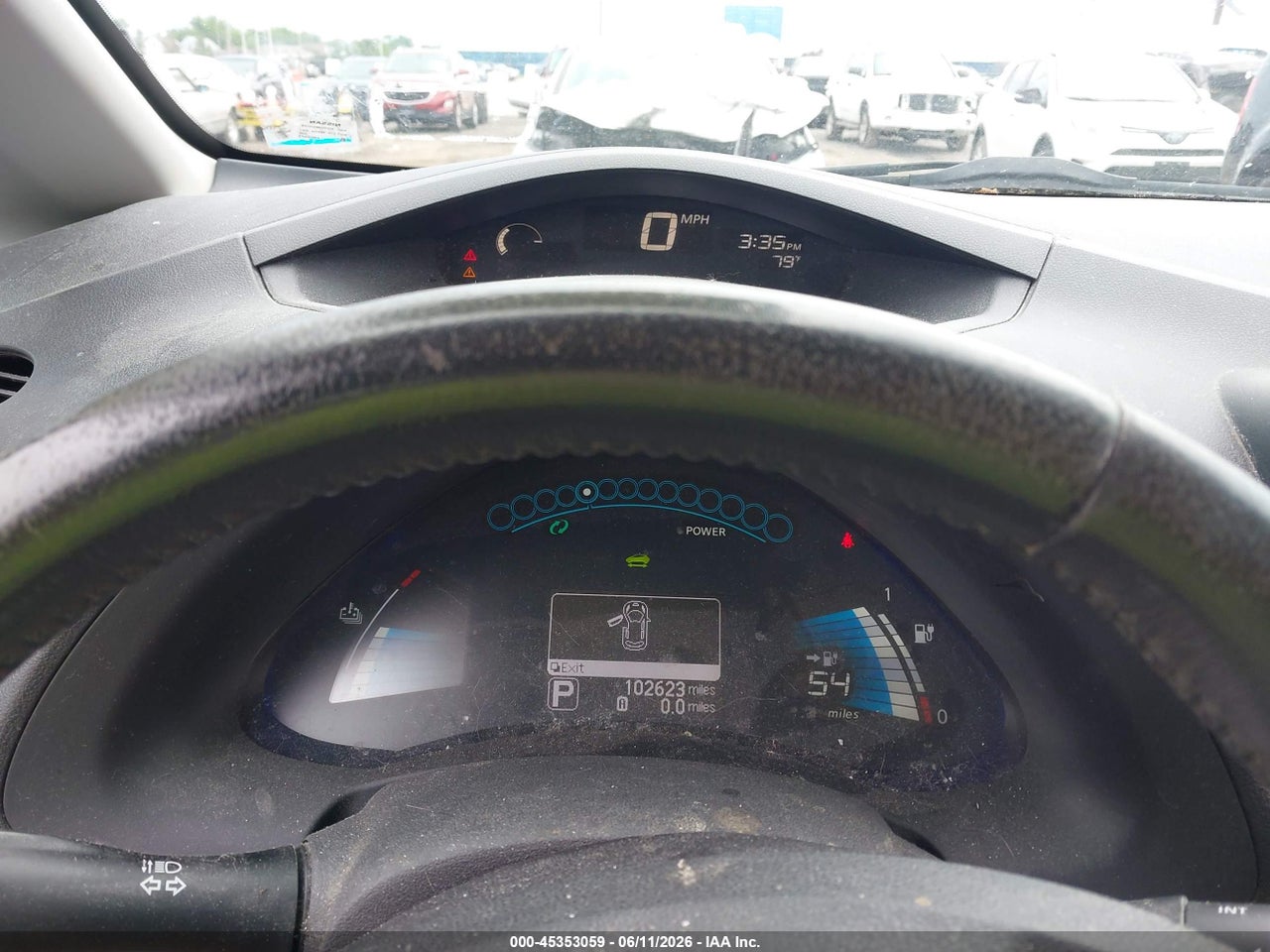 2015 NISSAN LEAF S thumbnail 8