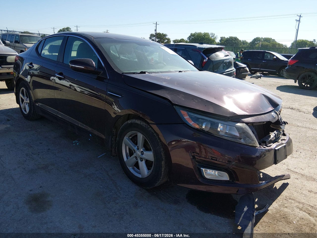 2015 KIA OPTIMA LX thumbnail 2