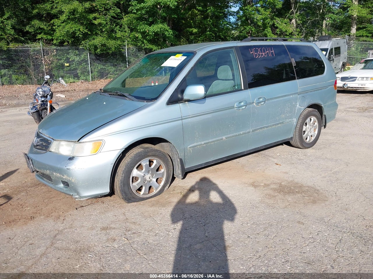 2002 HONDA ODYSSEY EX · 2/12