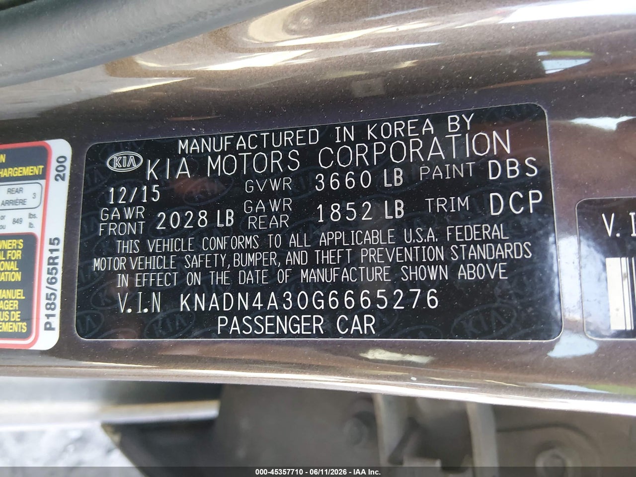2016 KIA RIO EX thumbnail 10