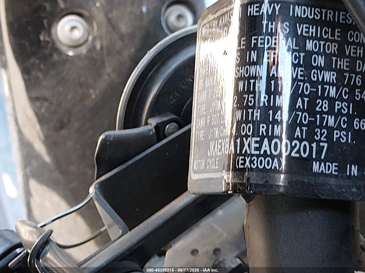2014 KAWASAKI EX300 A thumbnail 11