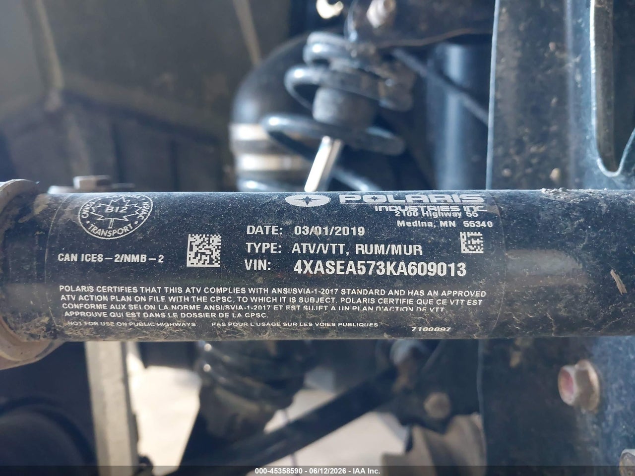 2019 POLARIS SPORTSMAN 570 thumbnail 11