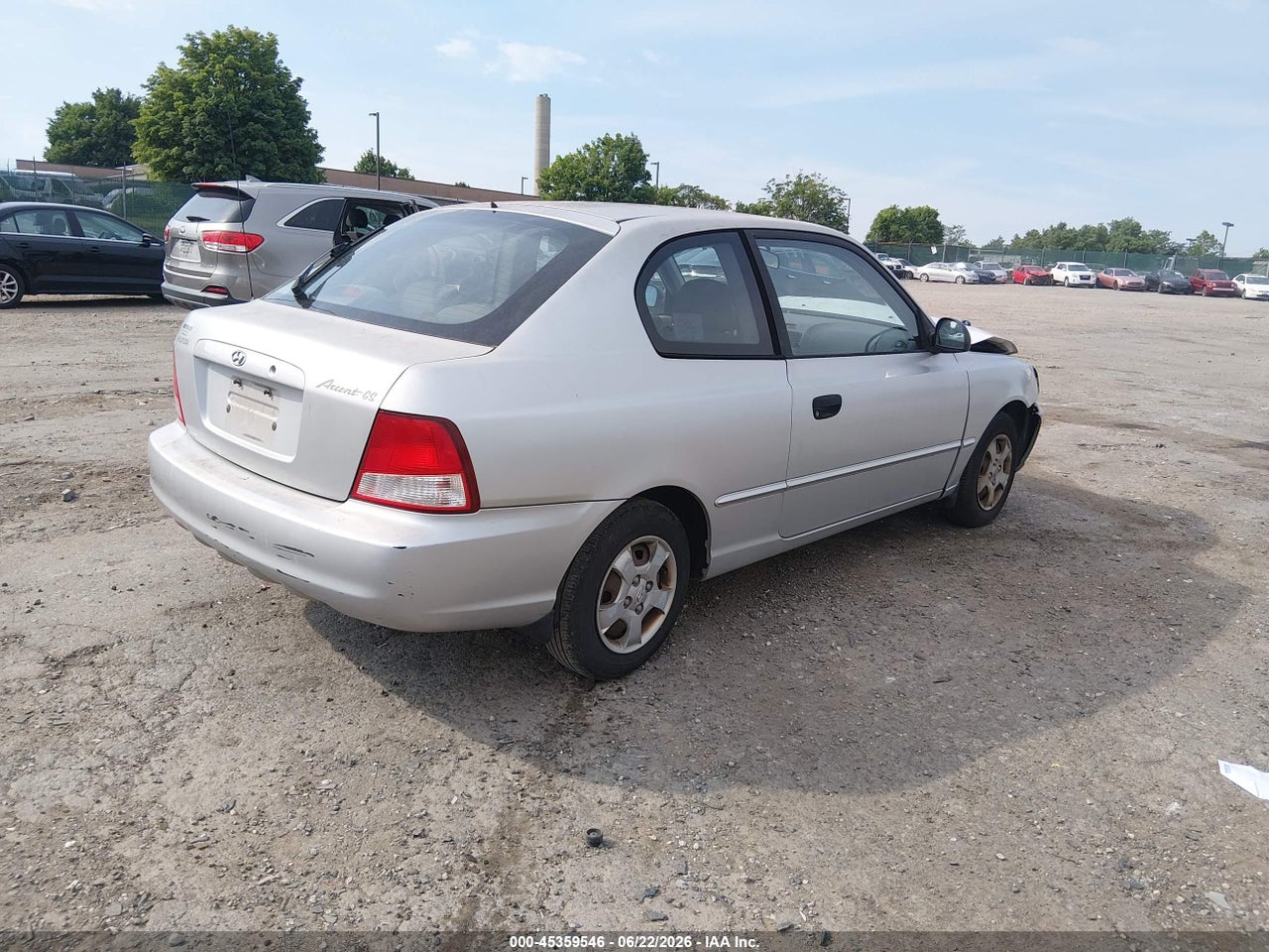 2002 HYUNDAI ACCENT GS thumbnail 5