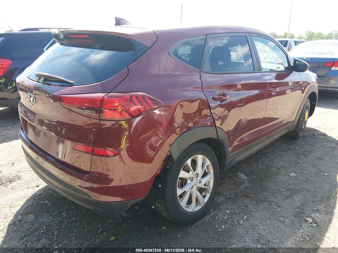 2019 HYUNDAI TUCSON SE · 6/12