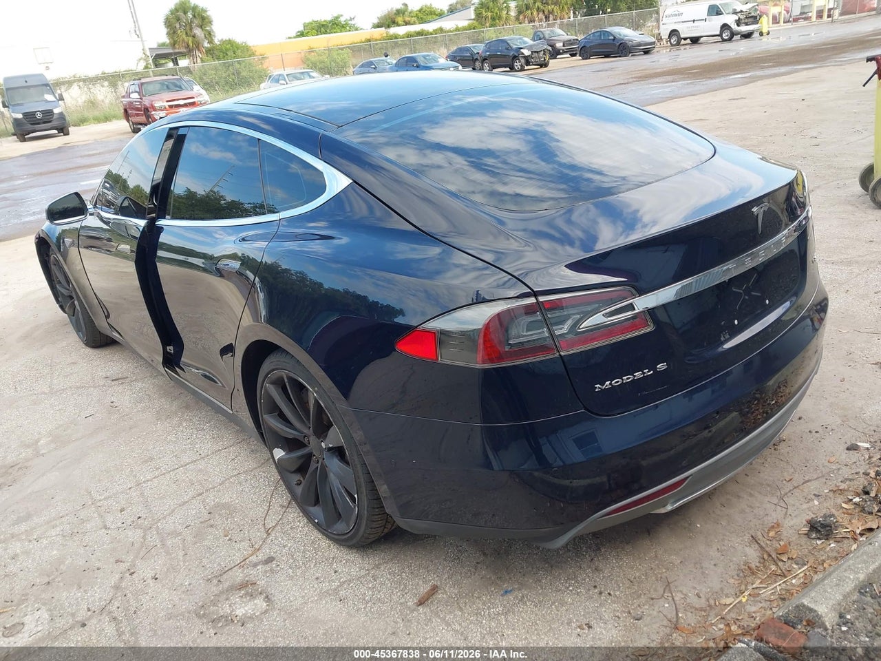 2014 TESLA MODEL S P85 · 3/12