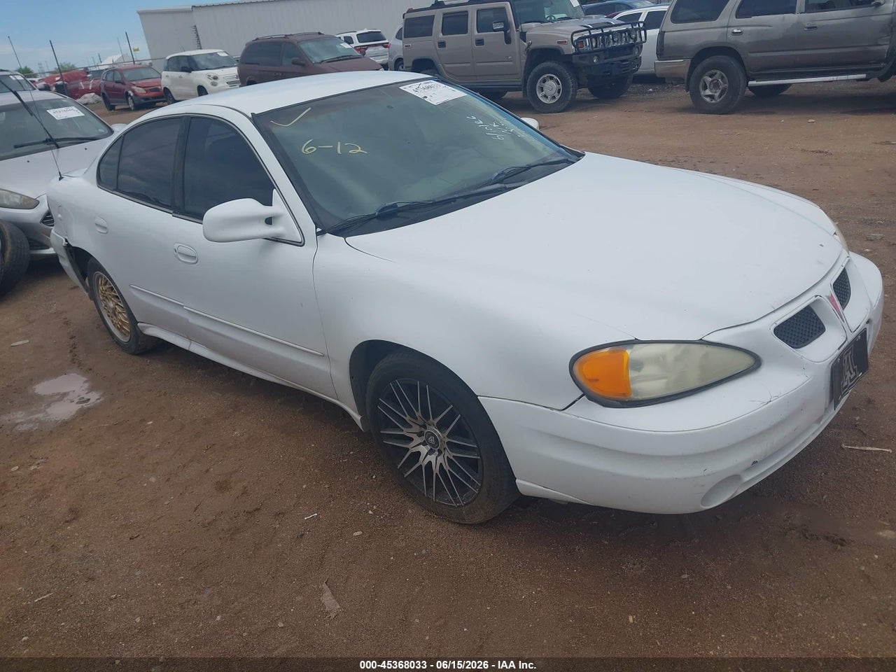 2003 PONTIAC GRAND AM SE thumbnail 2