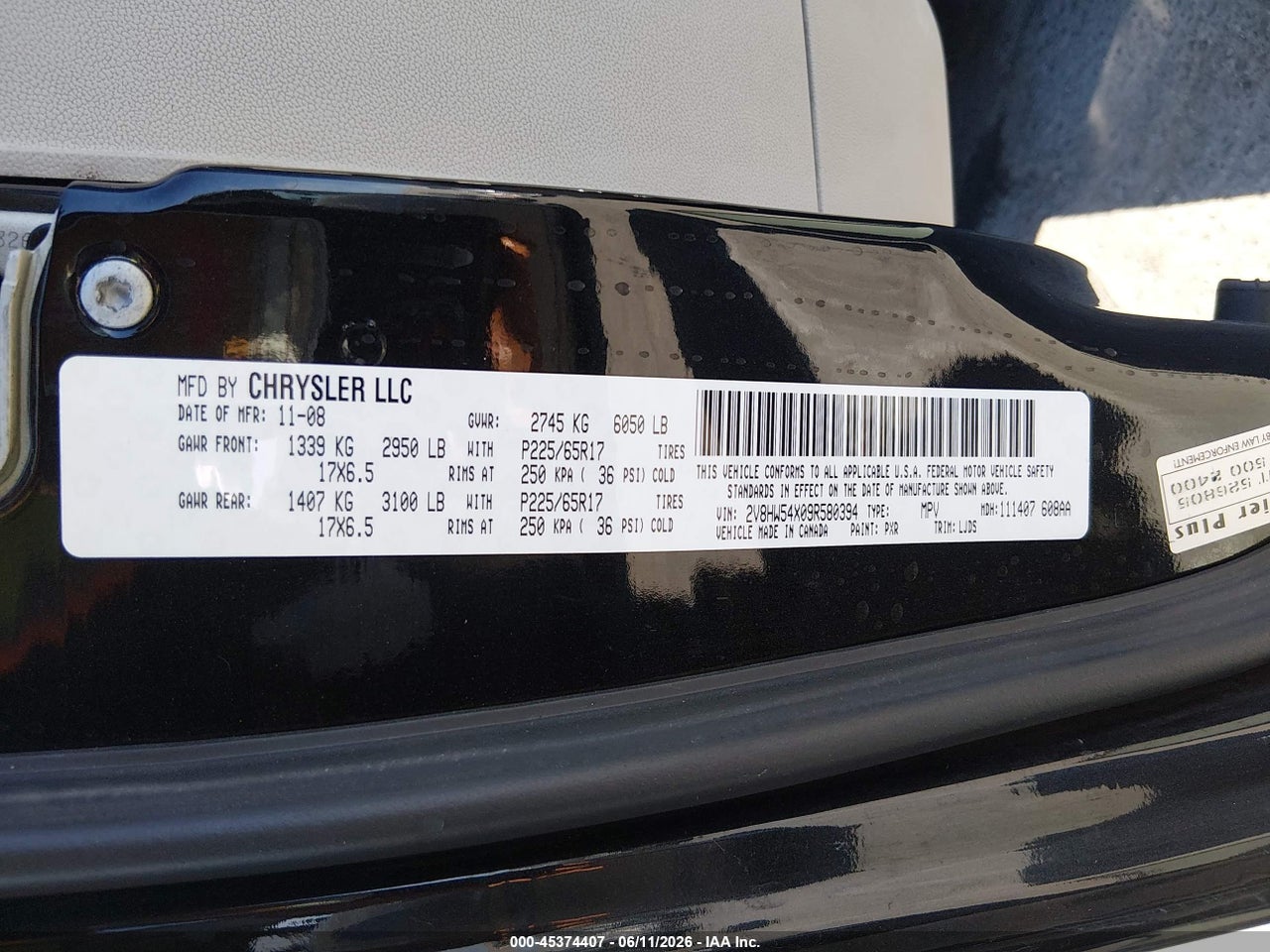2009 VOLKSWAGEN ROUTAN SEL thumbnail 10