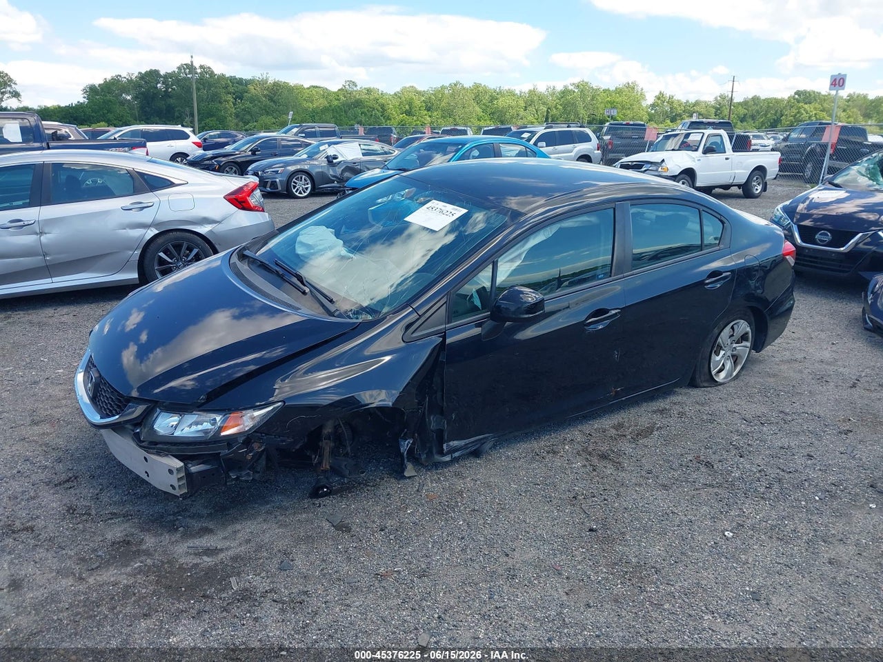 2013 HONDA CIVIC LX · 2/12