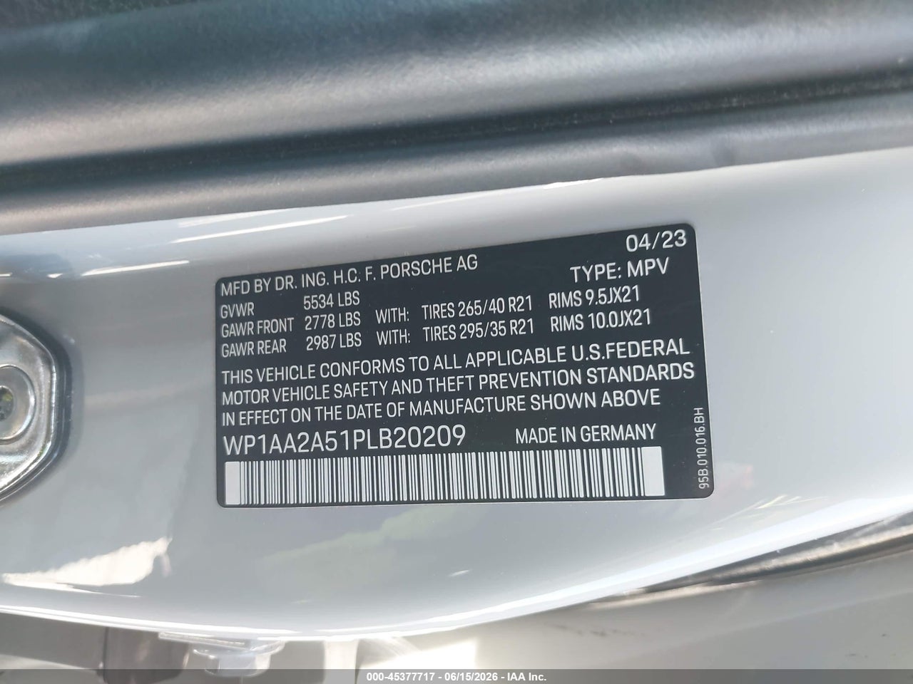 2023 PORSCHE MACAN T thumbnail 10
