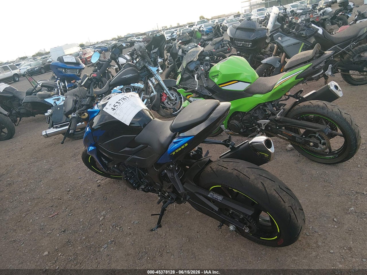 2022 SUZUKI GSX-S750 M/Z thumbnail 4