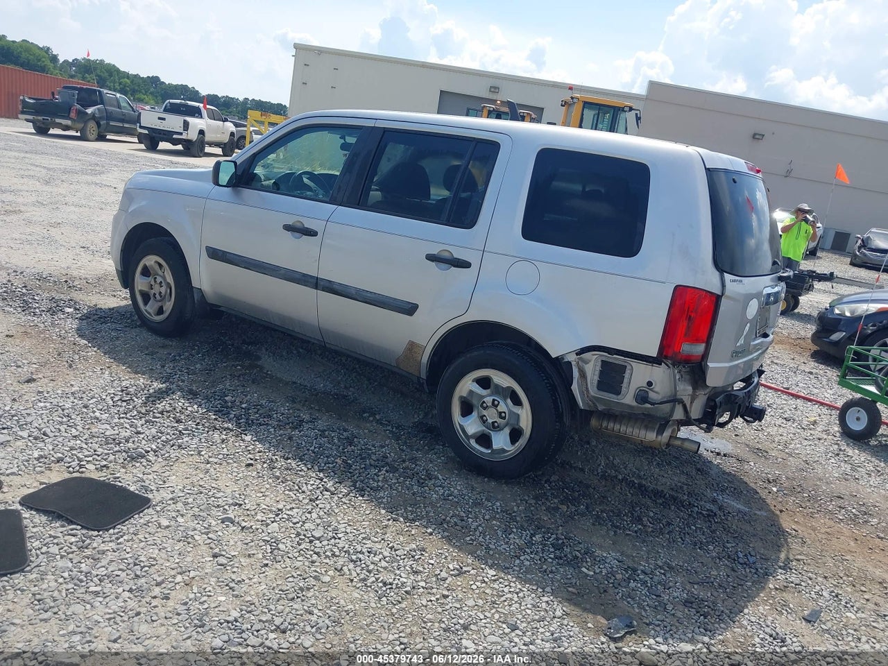 2015 HONDA PILOT LX thumbnail 4