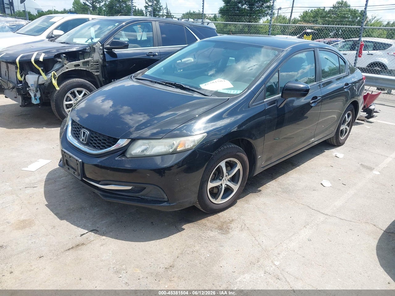2015 HONDA CIVIC SE thumbnail 3