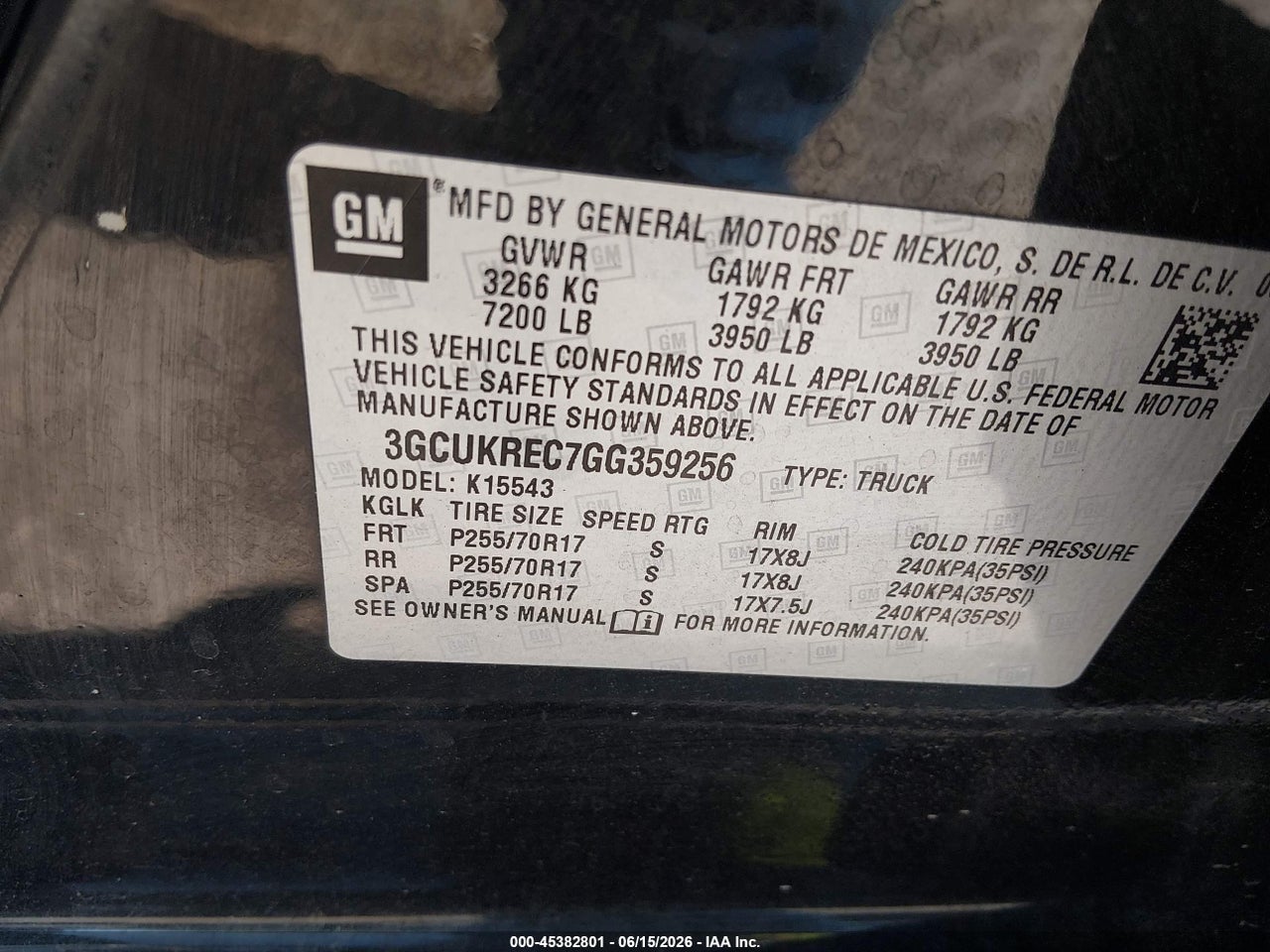 2016 CHEVROLET SILVERADO 1500 1LT thumbnail 10