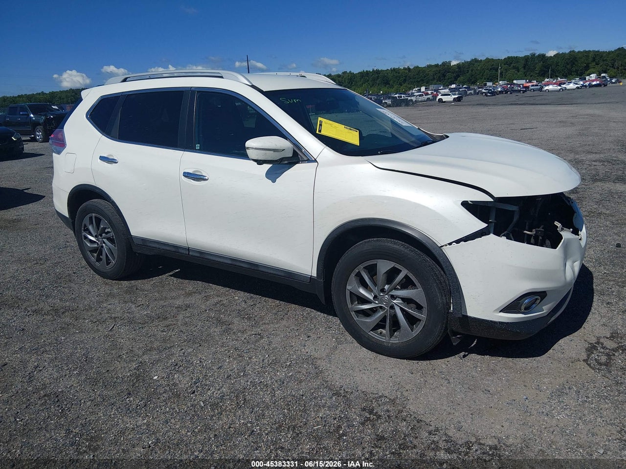 2015 NISSAN ROGUE SL thumbnail 2