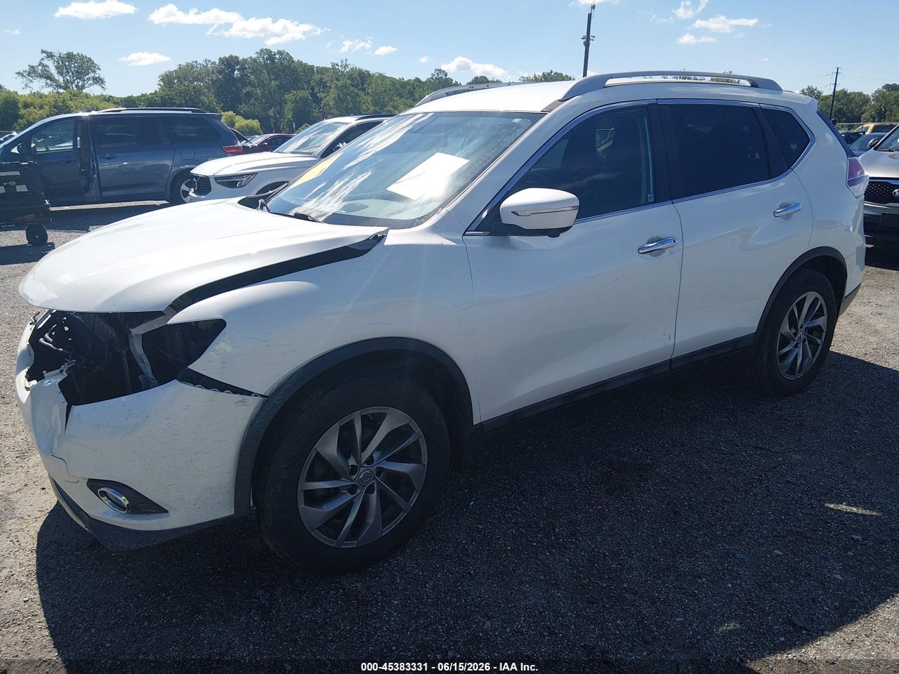 2015 NISSAN ROGUE SL thumbnail 3