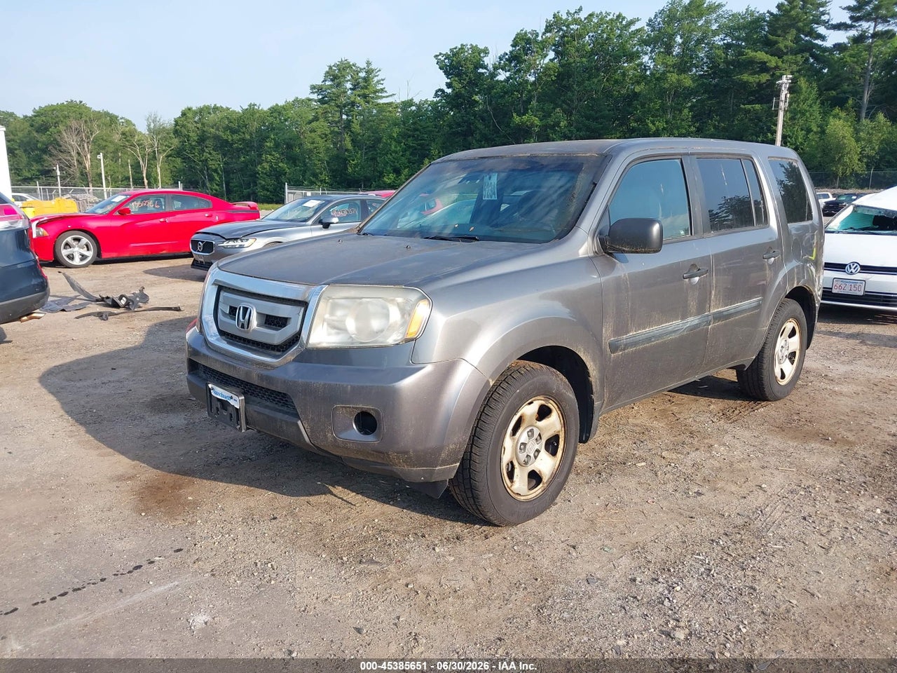 2011 HONDA PILOT LX thumbnail 3