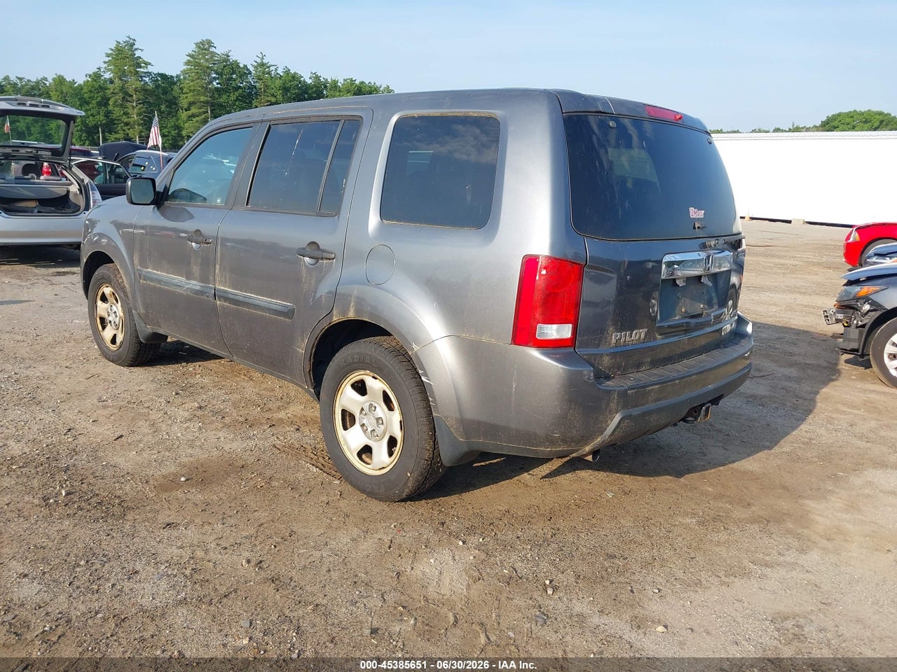 2011 HONDA PILOT LX thumbnail 4