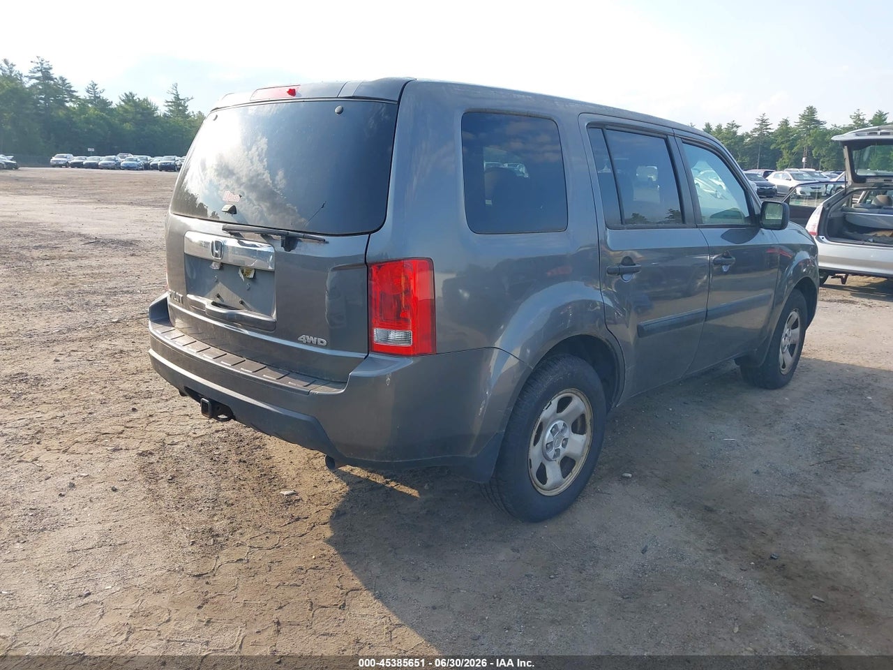 2011 HONDA PILOT LX thumbnail 5