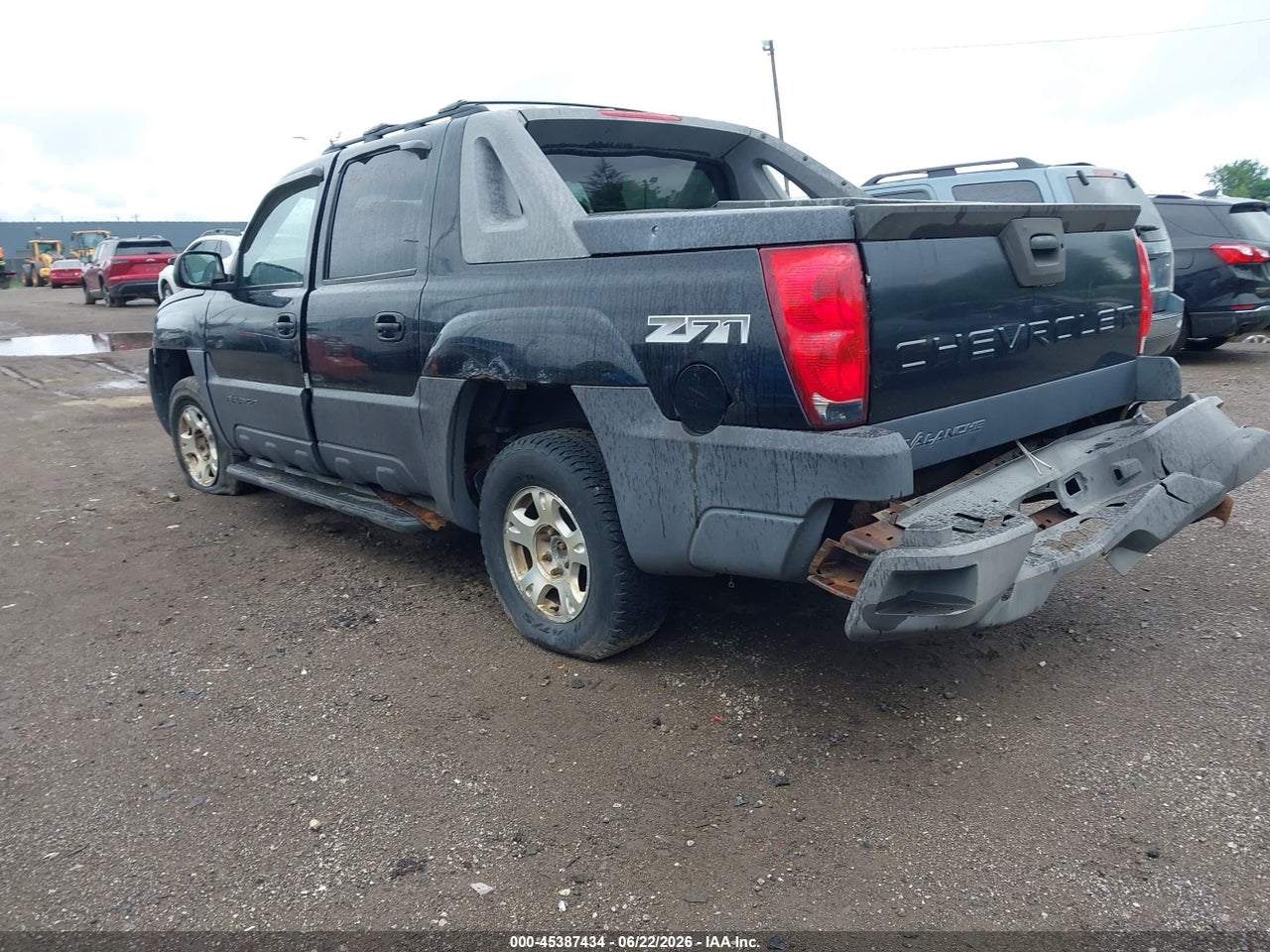 2003 CHEVROLET AVALANCHE 1500   · 3/12