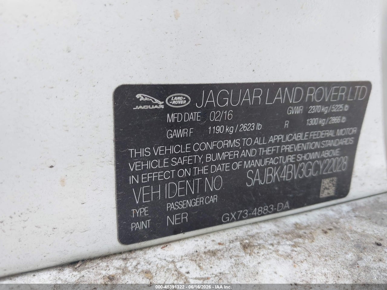 2016 JAGUAR XF 35T PRESTIGE thumbnail 10