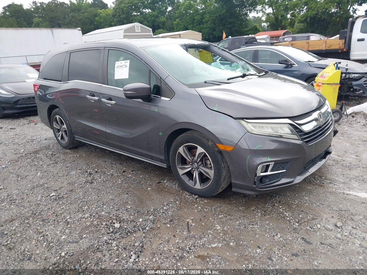 2018 HONDA ODYSSEY TOURING thumbnail 2