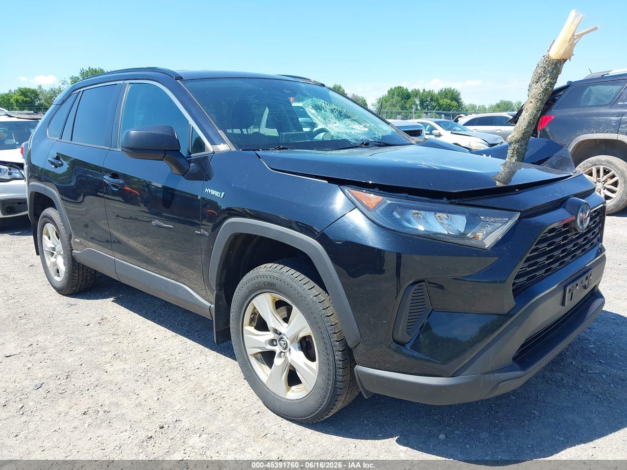 2021 TOYOTA RAV4 HYBRID LE thumbnail 2