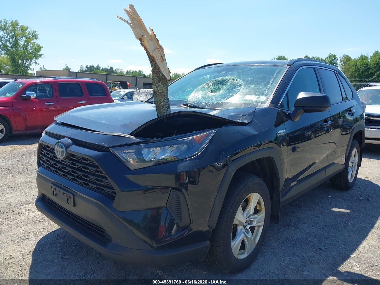 2021 TOYOTA RAV4 HYBRID LE thumbnail 3
