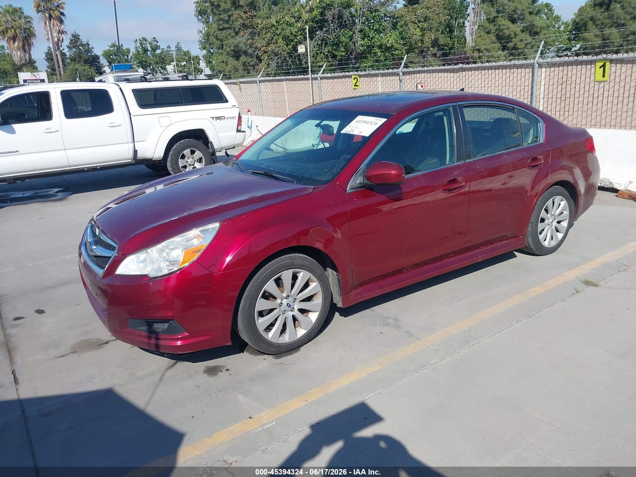 2011 SUBARU LEGACY 2.5I LIMITED thumbnail 3