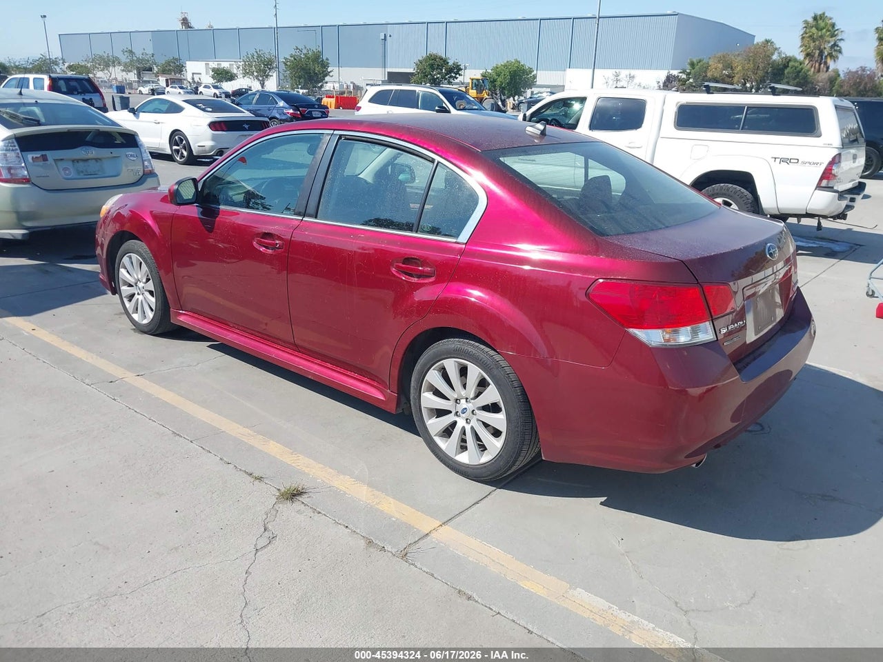 2011 SUBARU LEGACY 2.5I LIMITED thumbnail 4