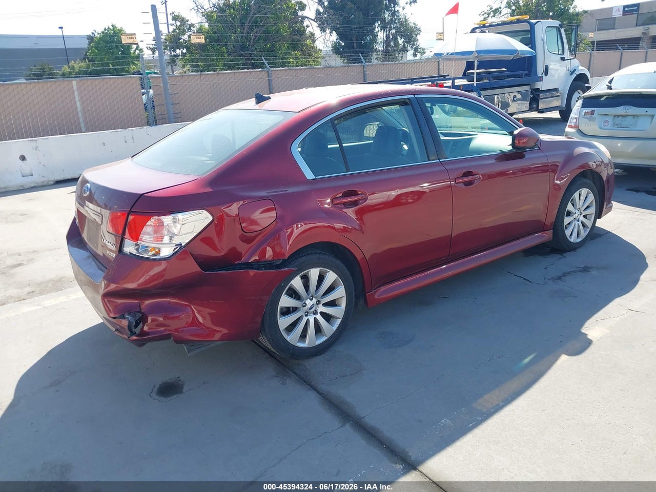 2011 SUBARU LEGACY 2.5I LIMITED thumbnail 5