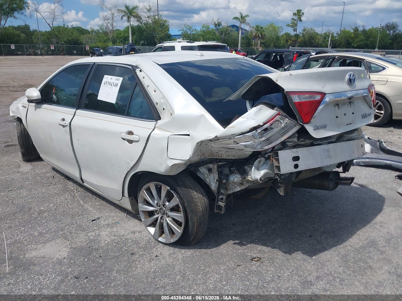 2017 TOYOTA CAMRY HYBRID XLE thumbnail 4