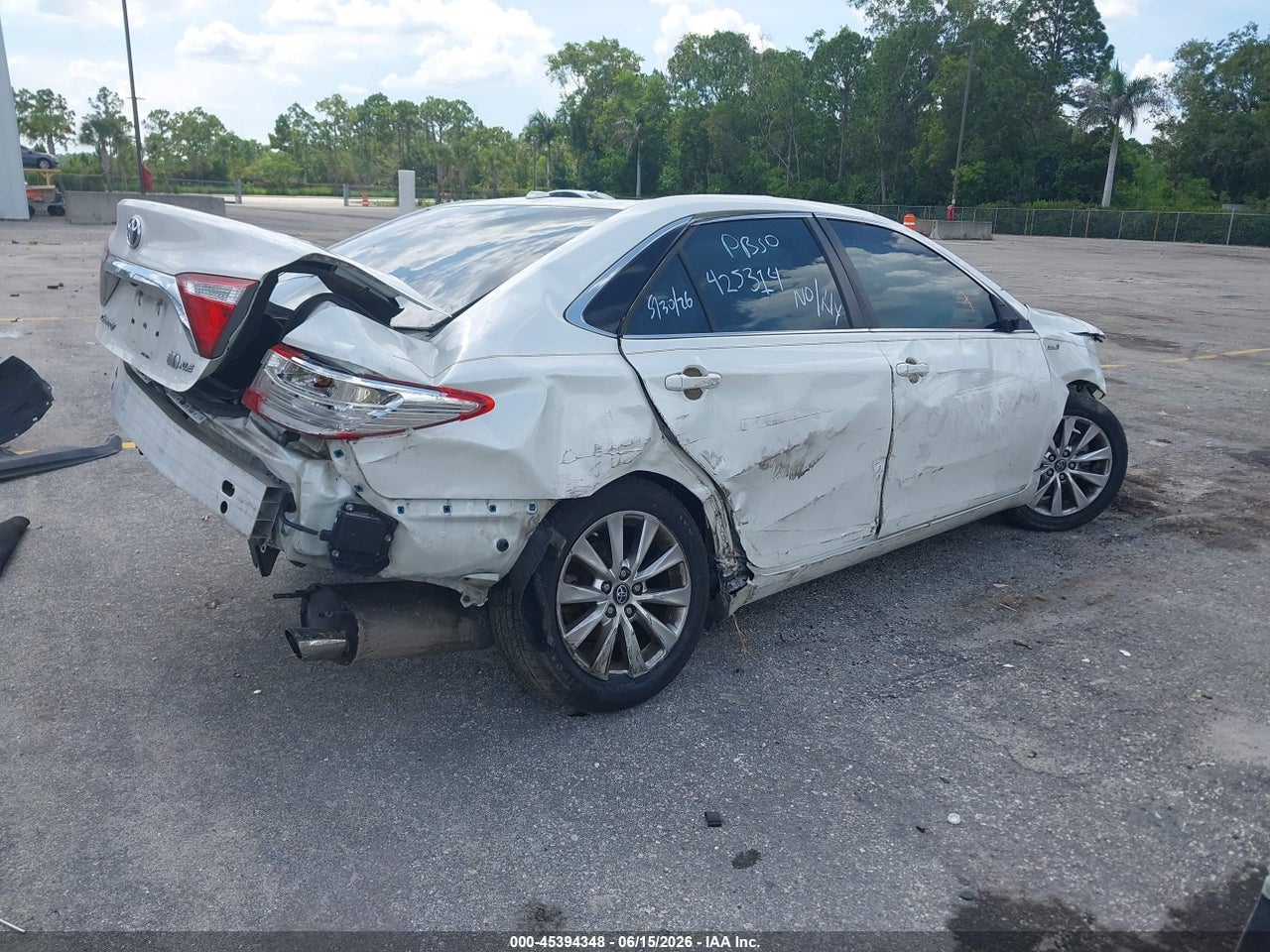 2017 TOYOTA CAMRY HYBRID XLE thumbnail 5