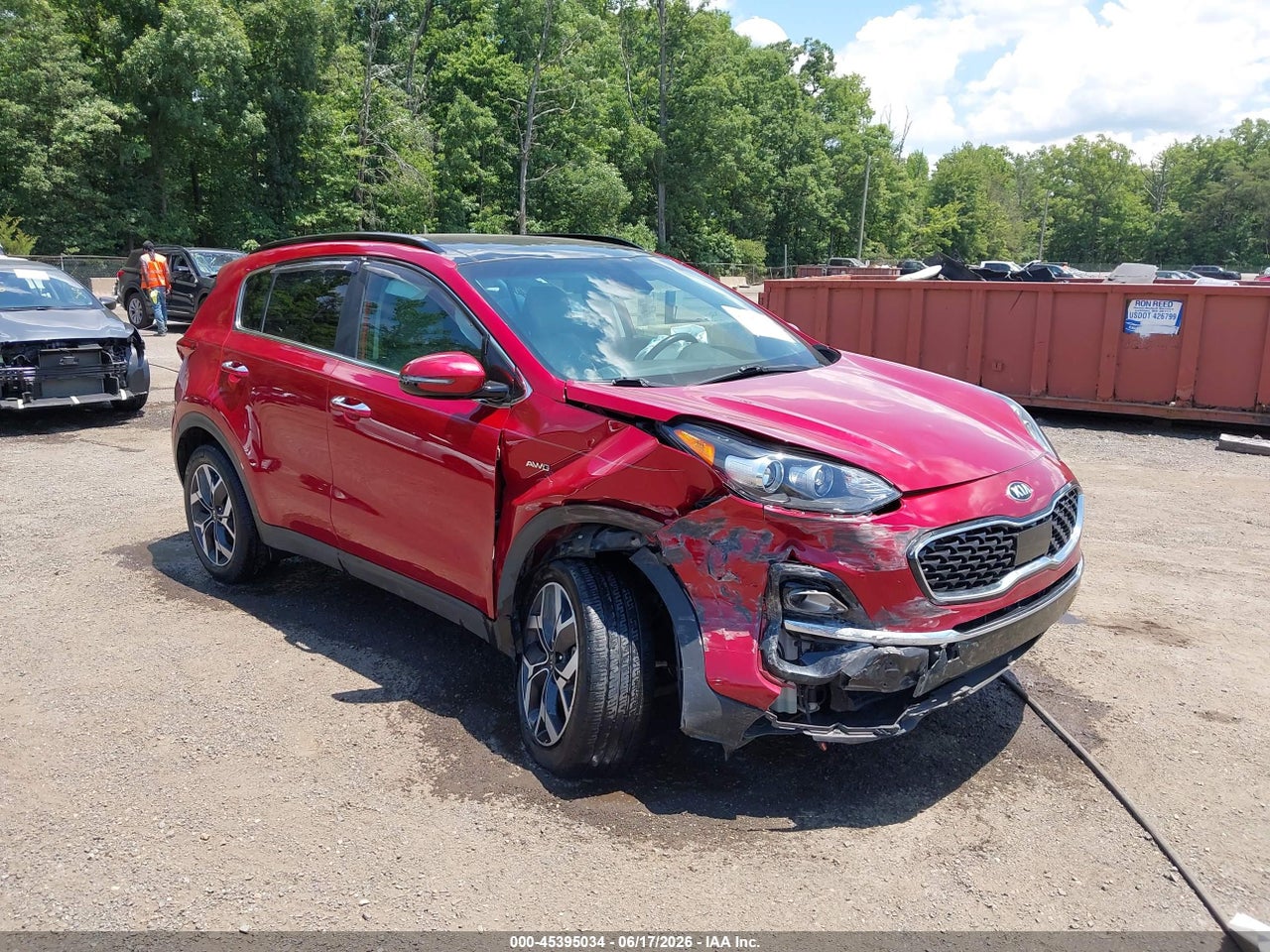 KNDPNCAC2N7****** · 2022 KIA SPORTAGE EX