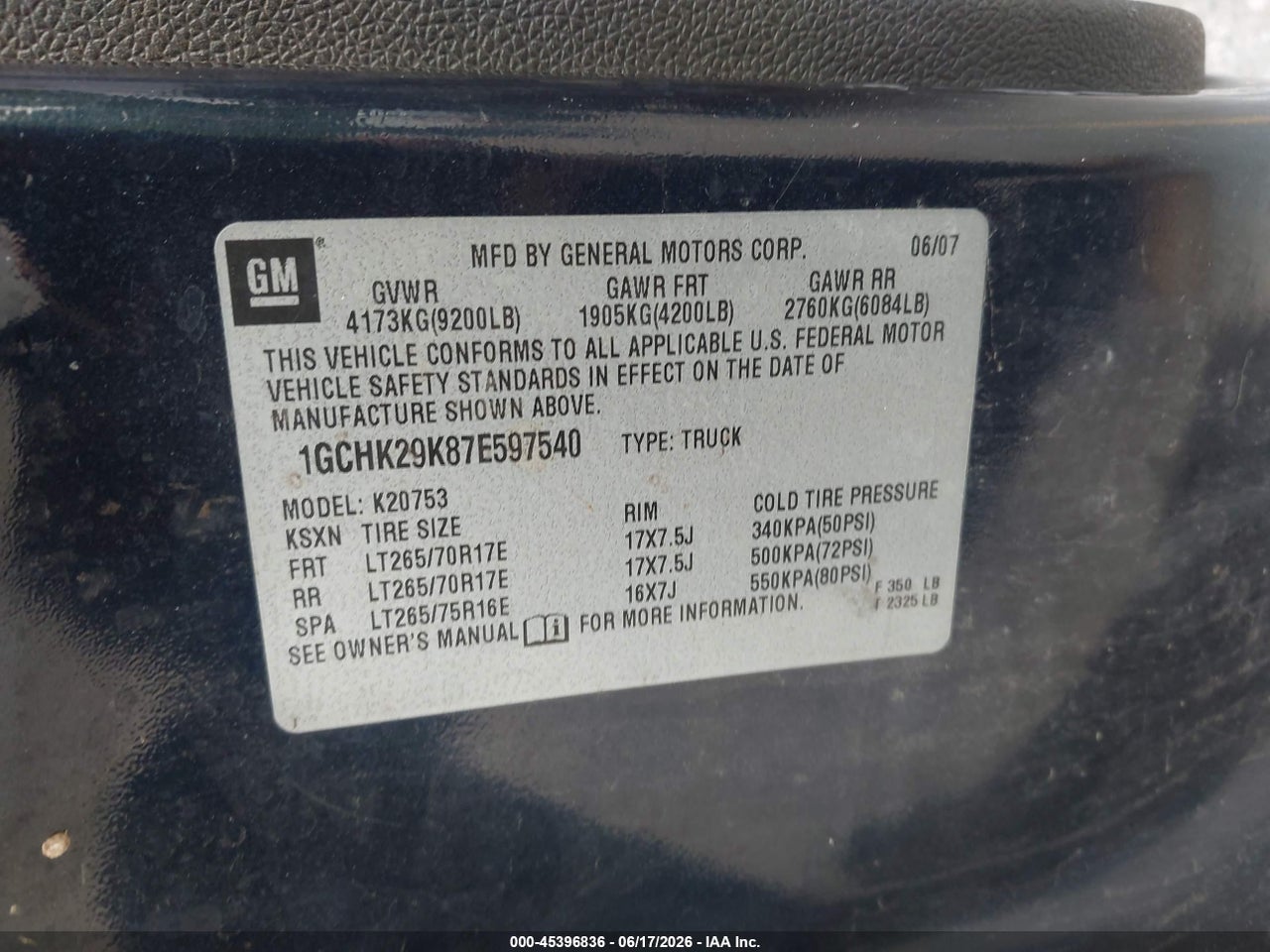 2007 CHEVROLET SILVERADO 2500HD LTZ thumbnail 10