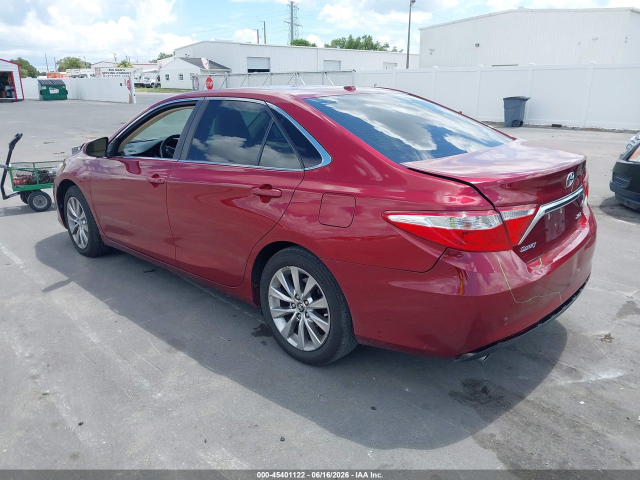 2015 TOYOTA CAMRY XLE V6 thumbnail 4
