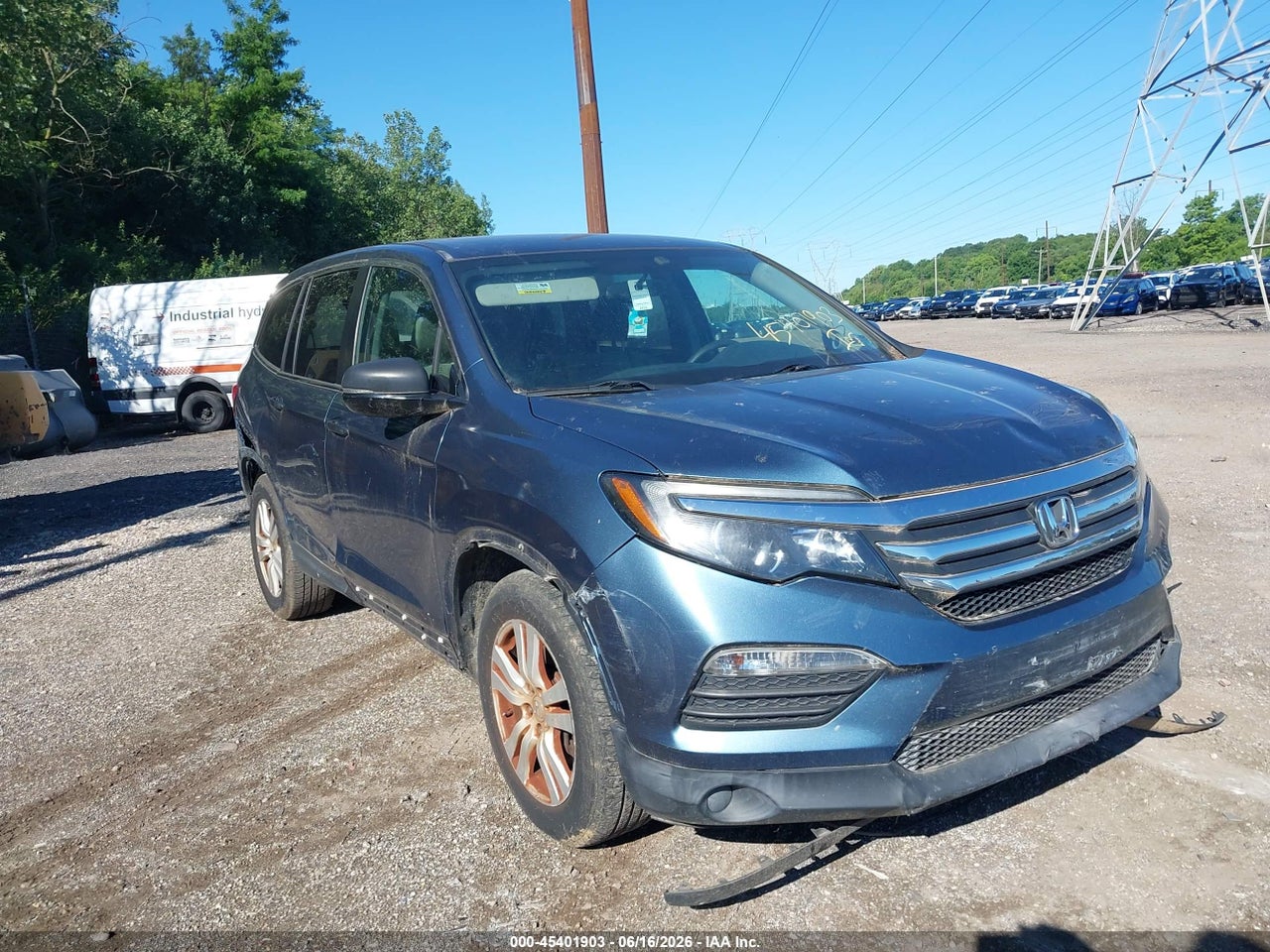 2016 HONDA PILOT LX thumbnail 2