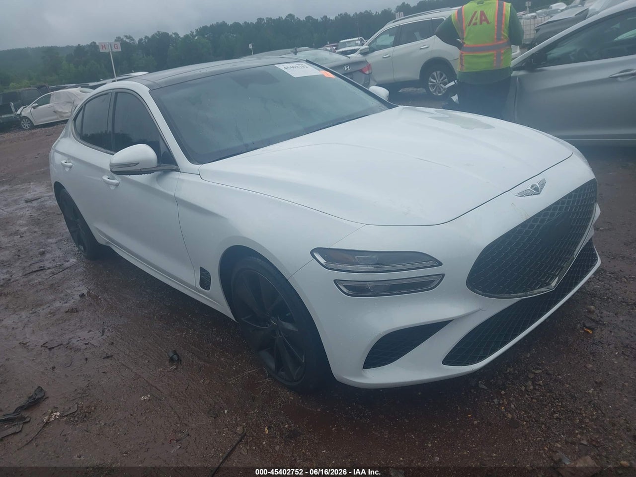 KMTG34TA7PU****** · 2023 GENESIS G70 2.0T AWD