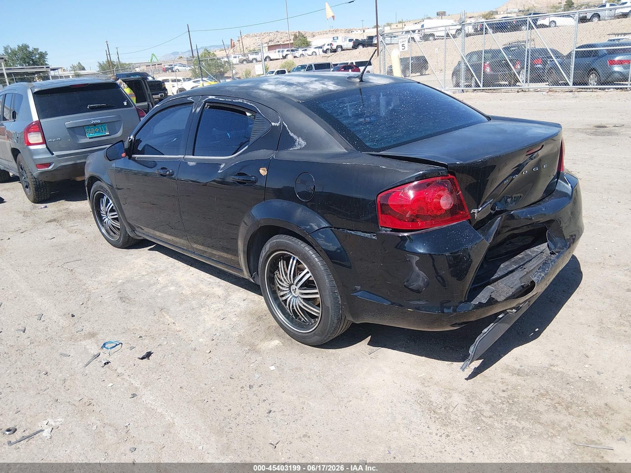 2013 DODGE AVENGER SE thumbnail 4