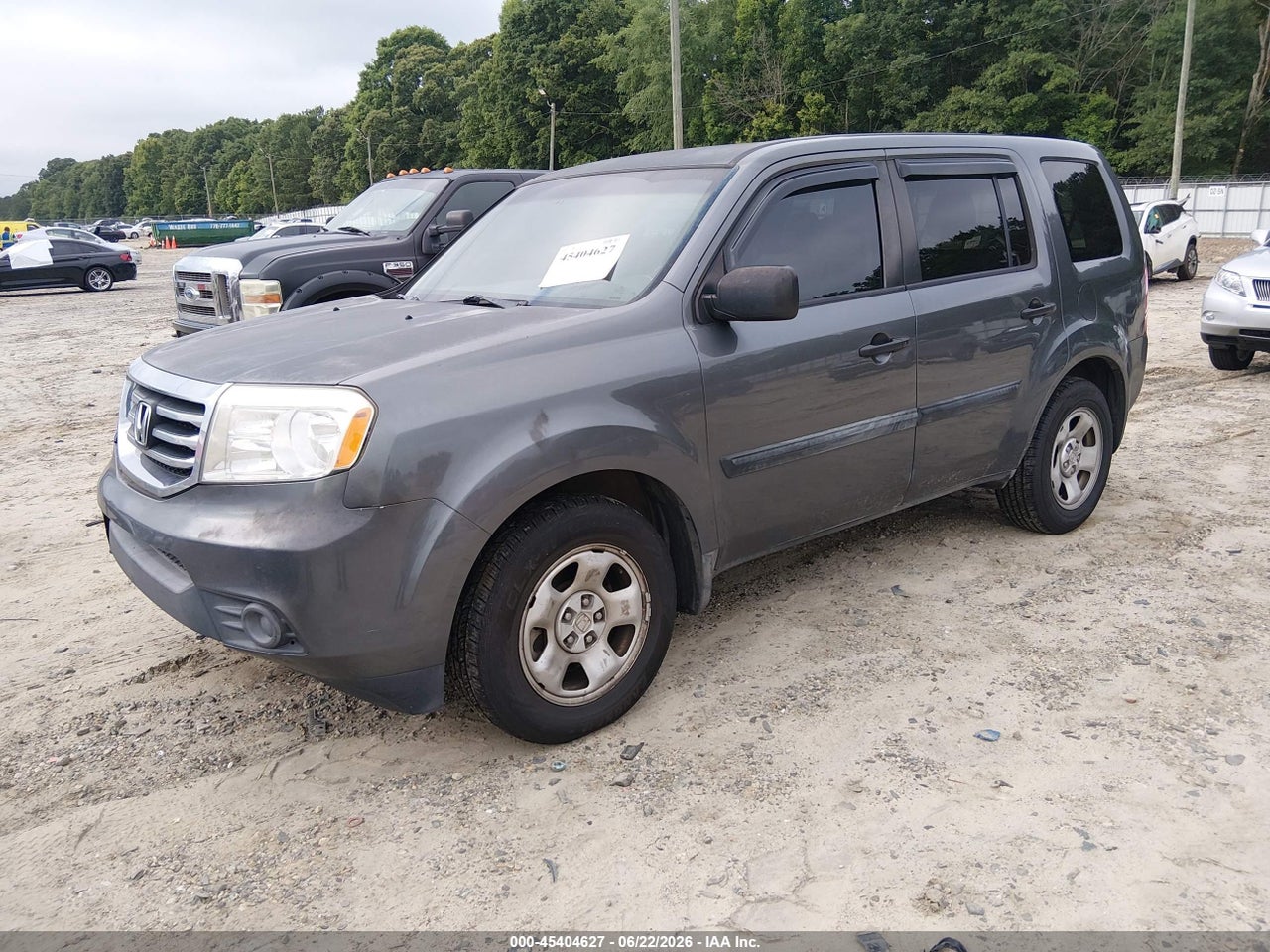 2012 HONDA PILOT LX thumbnail 3