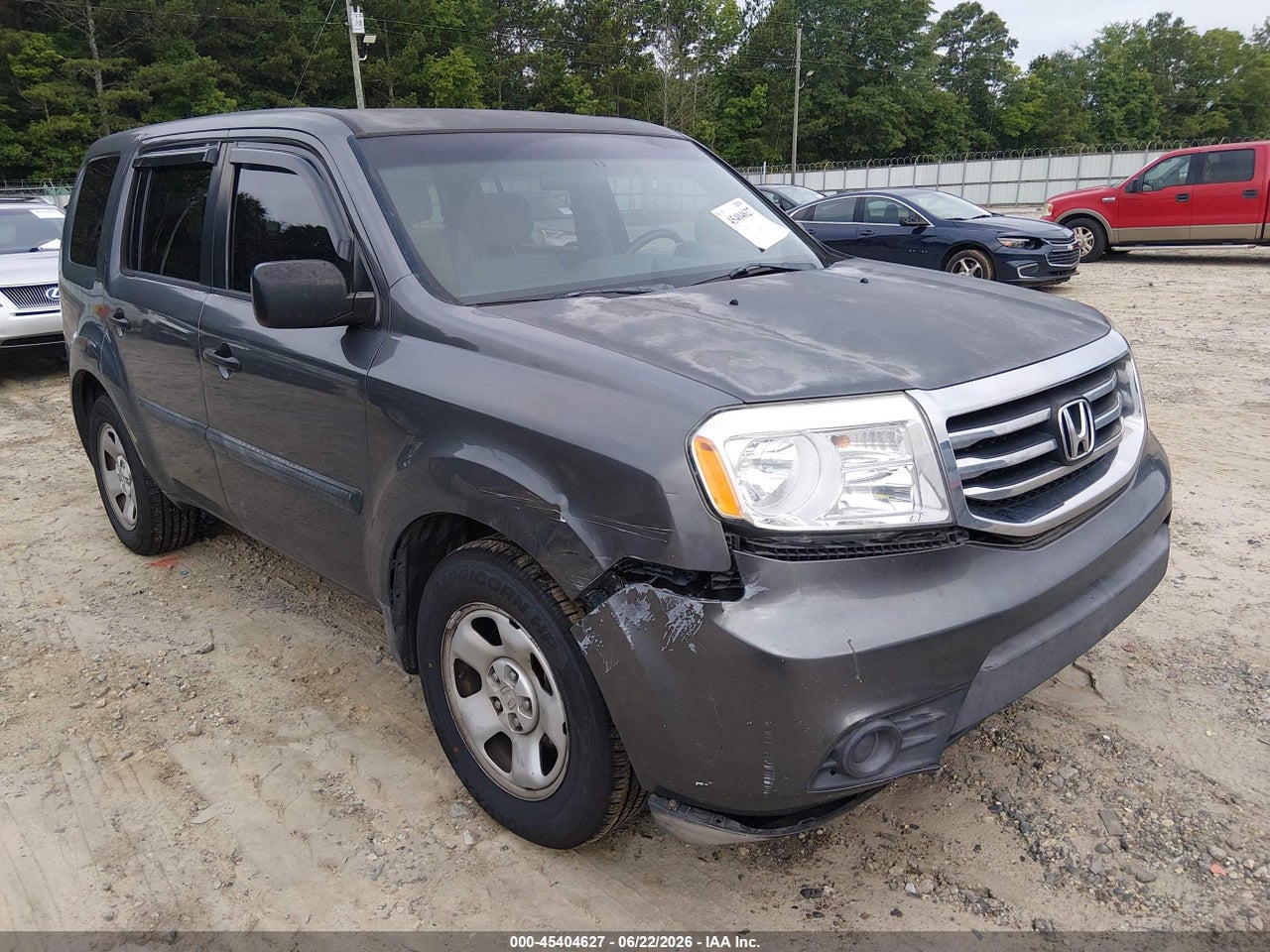 2012 HONDA PILOT LX thumbnail 7