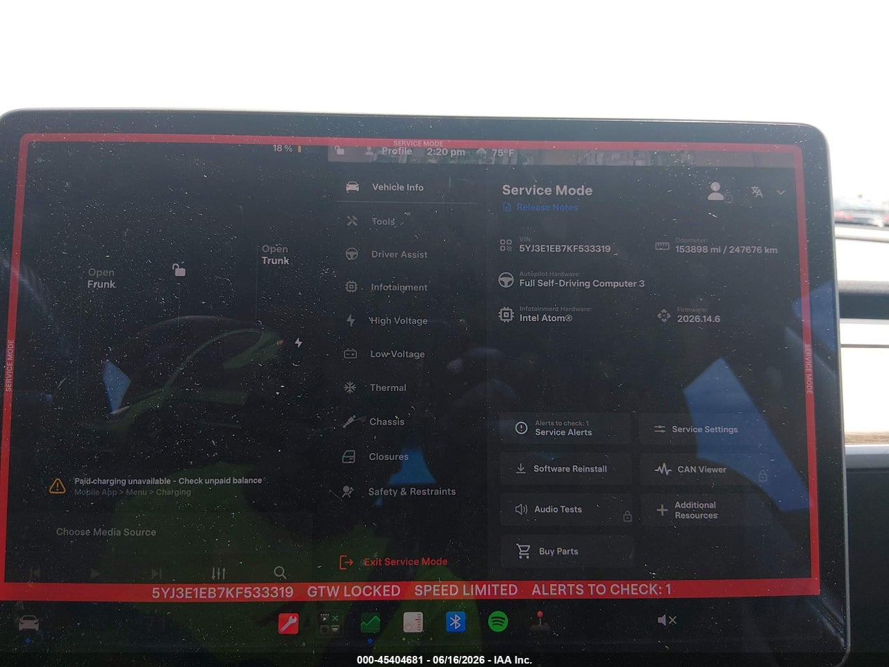 2019 TESLA MODEL 3 LONG RANGE/PERFORMANCE thumbnail 8