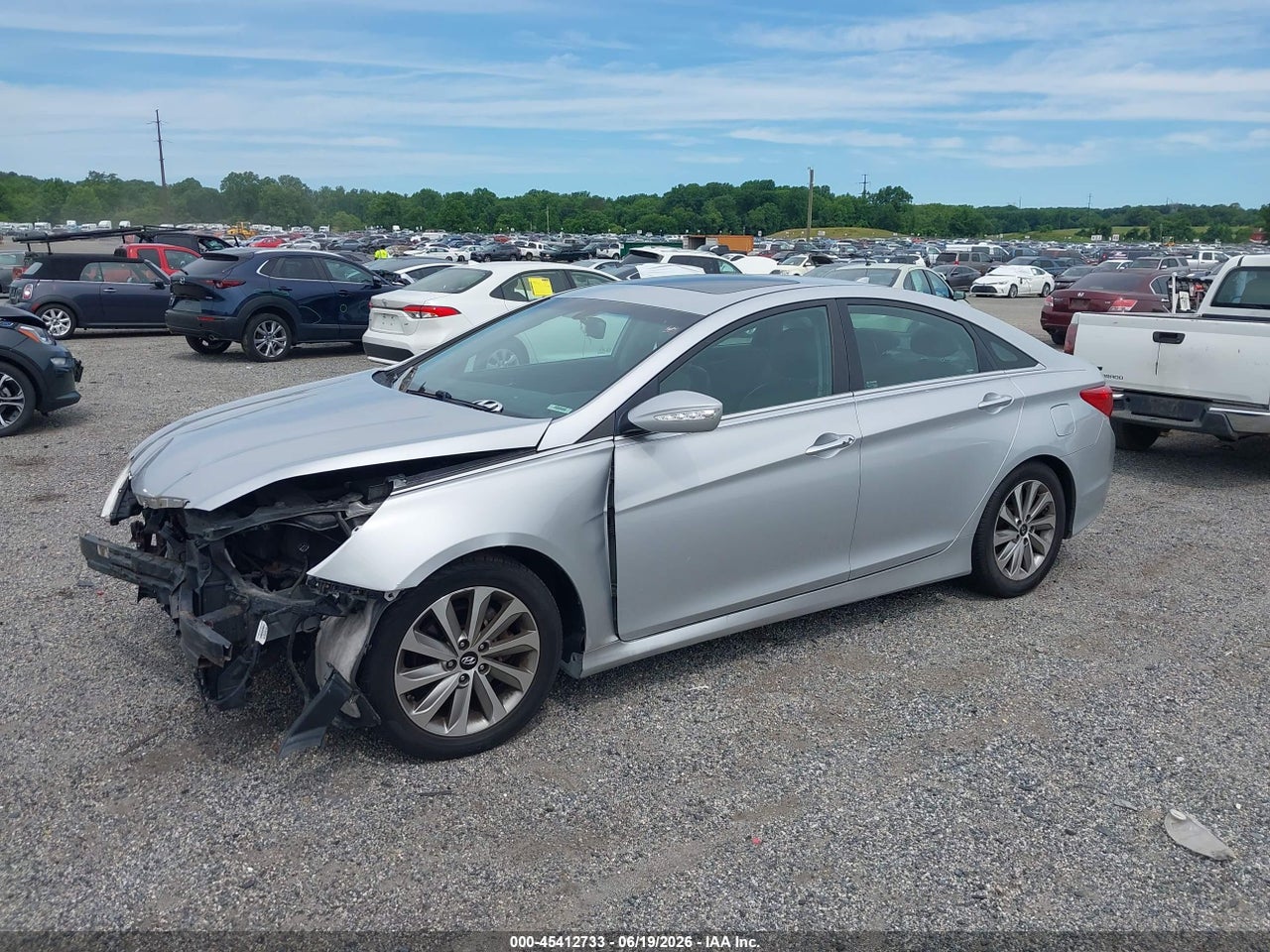 2014 HYUNDAI SONATA LIMITED thumbnail 3